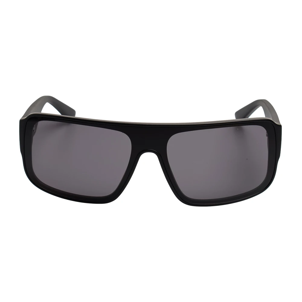 Karl Lagerfeld Black Sunglasses, Female, One Size, Rectangular Sunglasses
