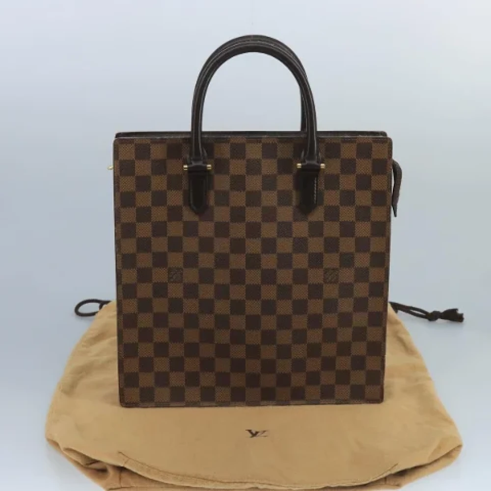 Louis Vuitton Vintage Pre-owned Canvas handbags Brown Dames