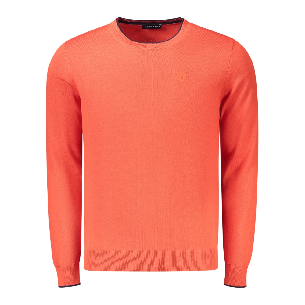 North Sails Red Round-Neck Knitwear - Male - Round-Neck Knitwear - L - Knitwear