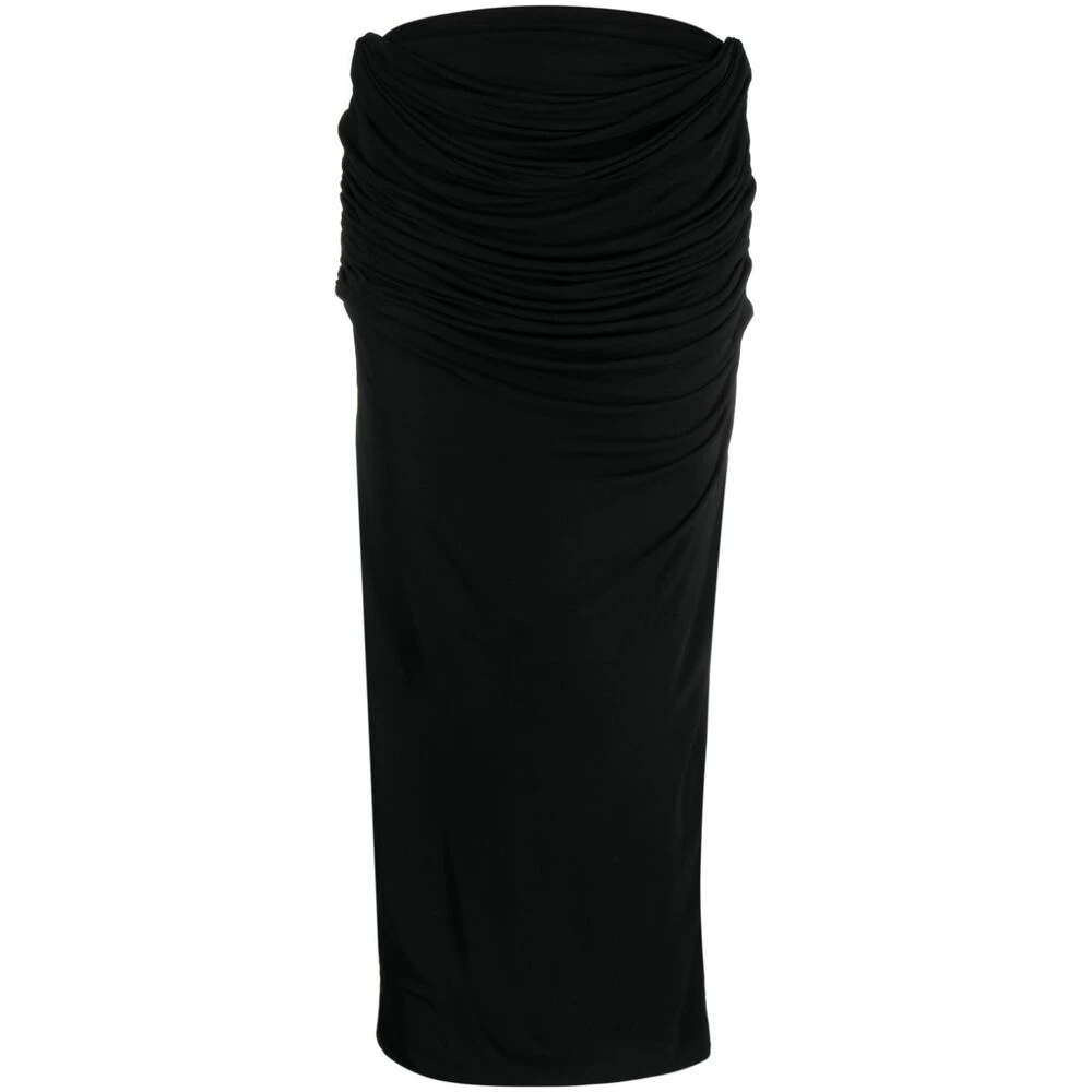 Paris Georgia Midi Skirts Black Dames