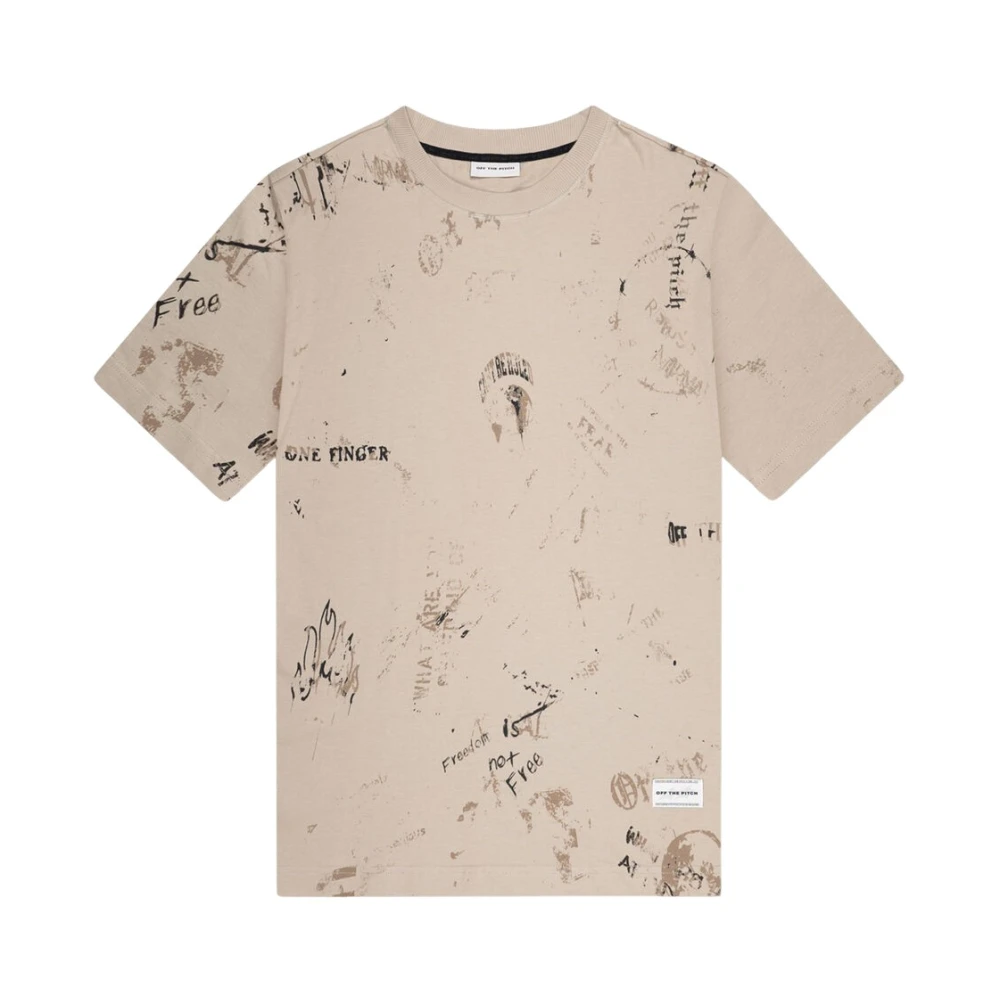 Off The Pitch Rebellion T-shirt Heren Sand Beige Heren