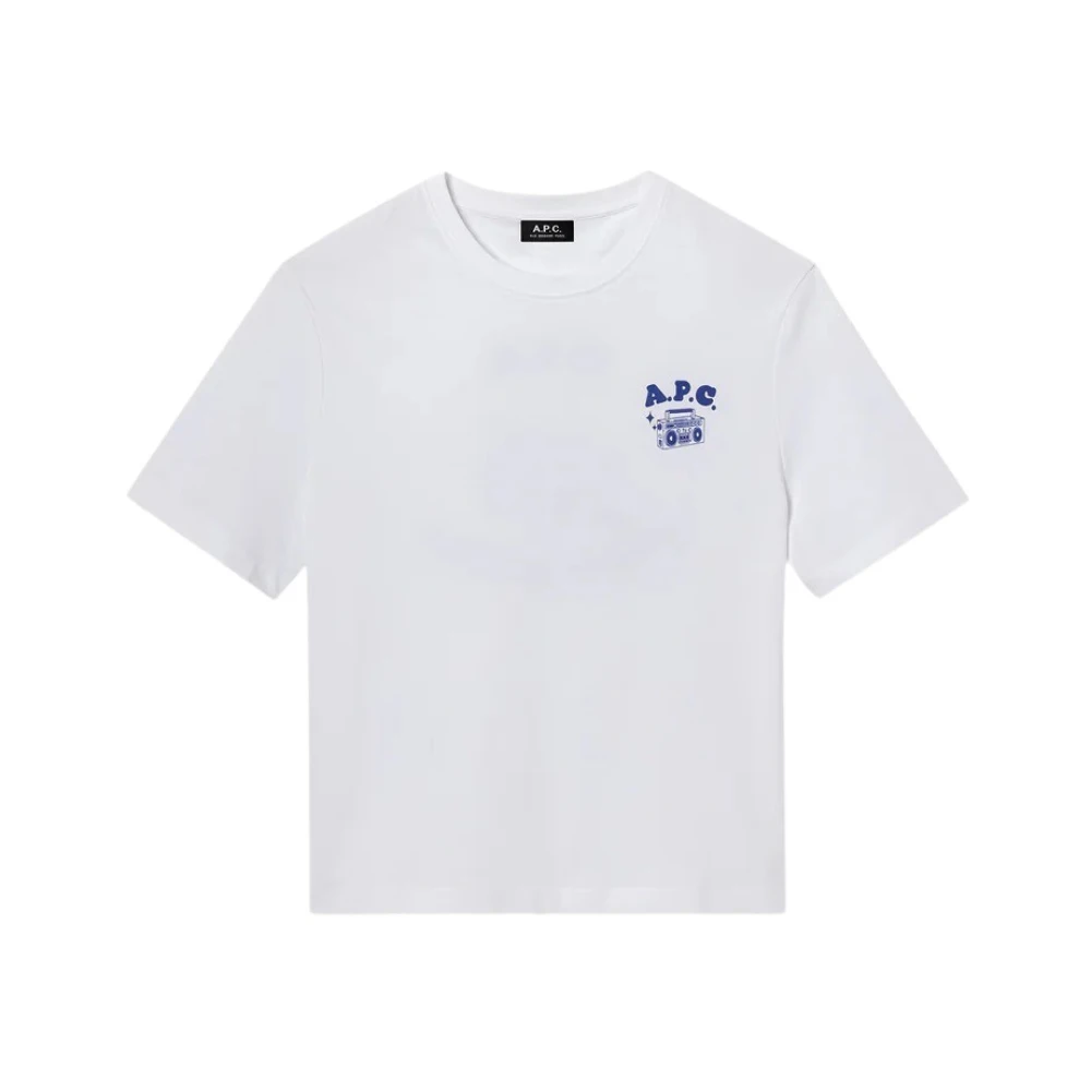 A.p.c. - Tops > T-Shirts - White - A.p.c. - Modalova