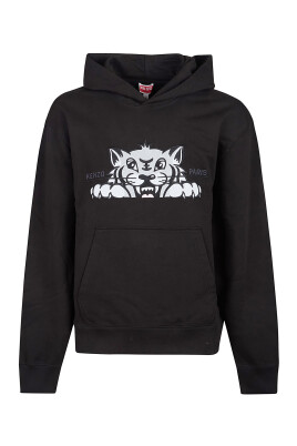 sweatshirt-classique-brode-tigre