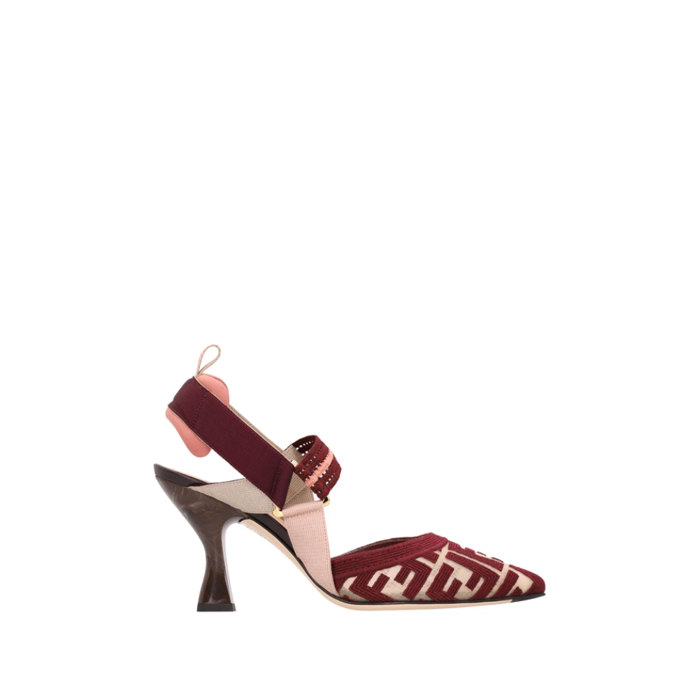 Fendi Damen Multicolor Schuhe, Mehrfarbig, 38 Eugröße: