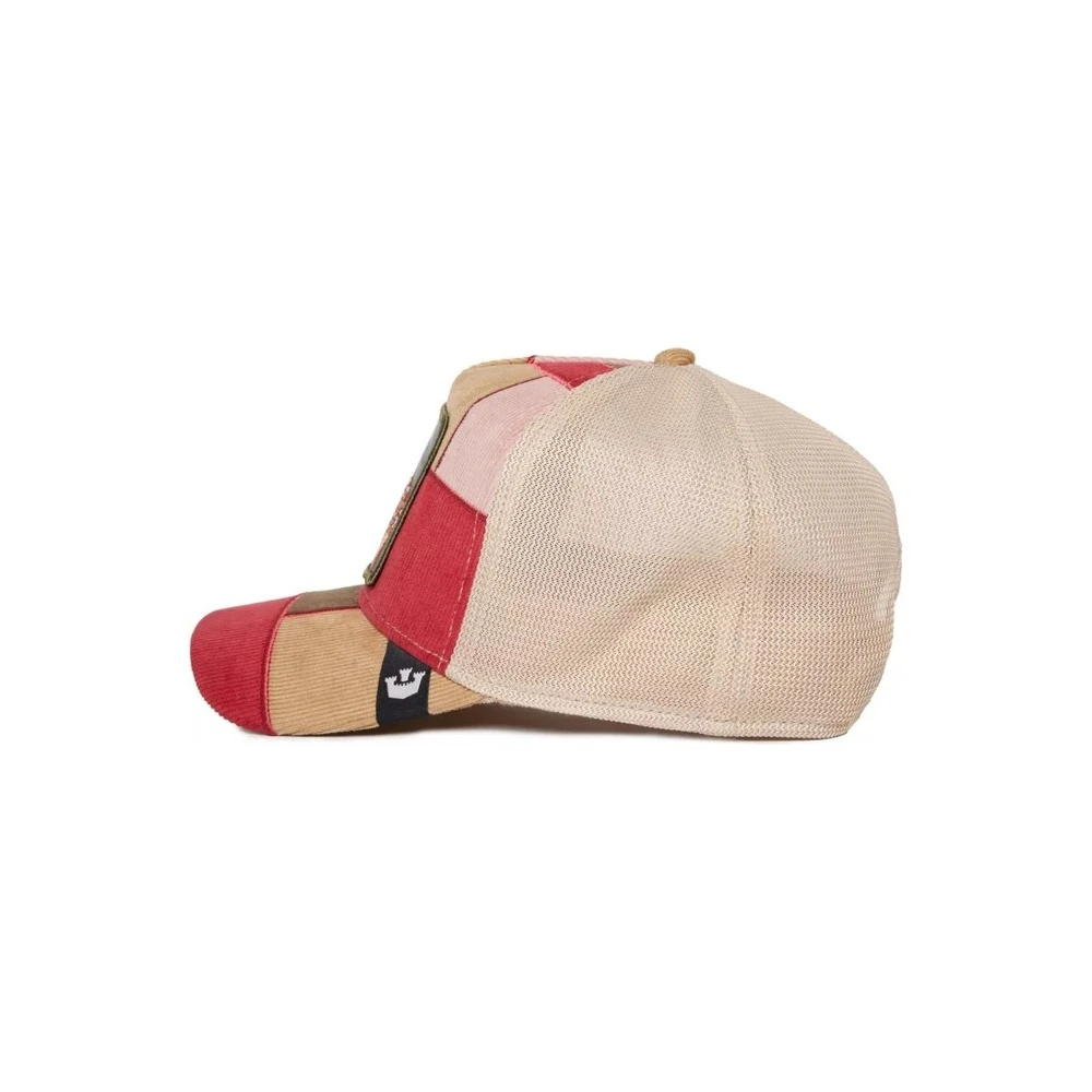 Goorin Bros Rode Vos Patchwork Trucker Pet Multicolor Heren