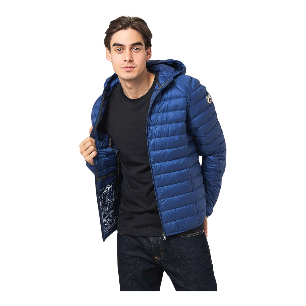 Jott Heren Waterdichte Hooded Jas Nico Blue Heren