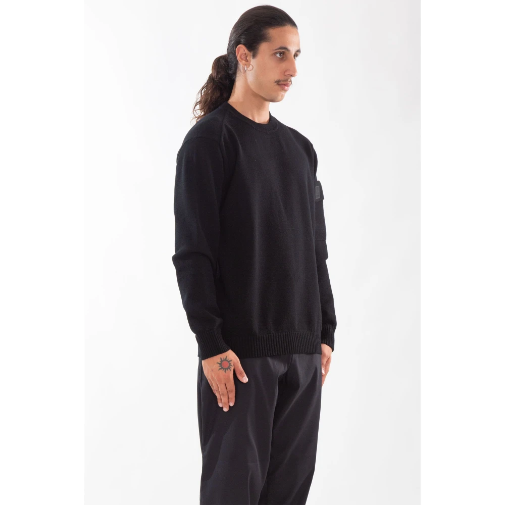 C.P. Company Luxe Woltrui in 999 Black Heren