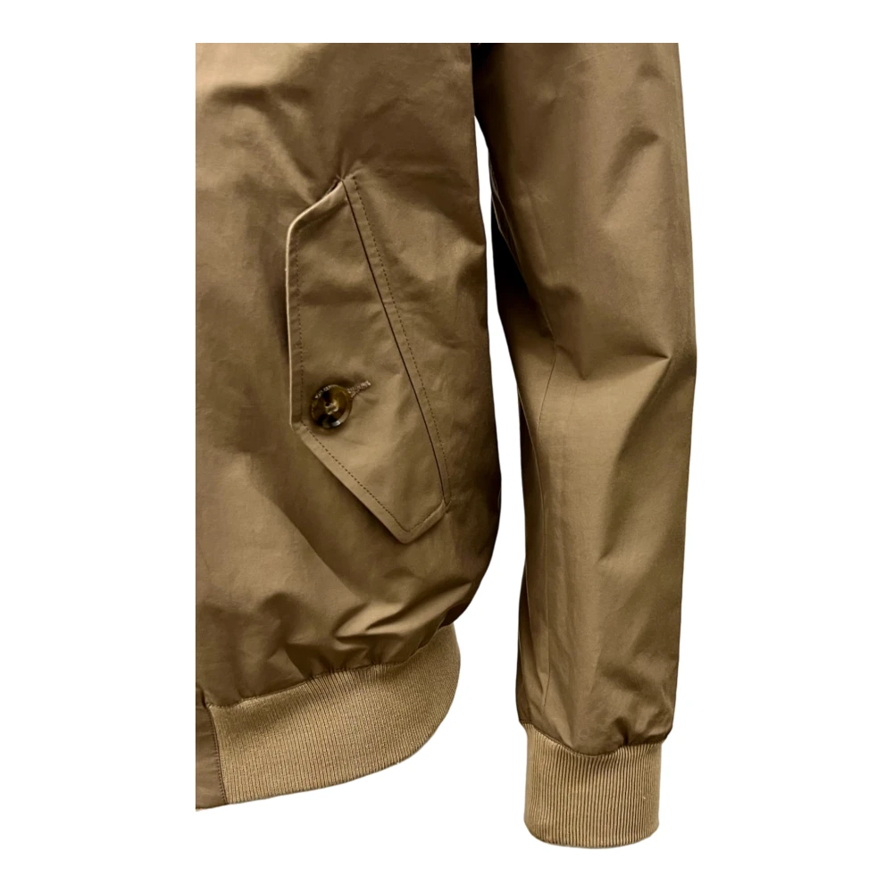Baracuta Klassieke Harrington-jas in Tan Beige Heren