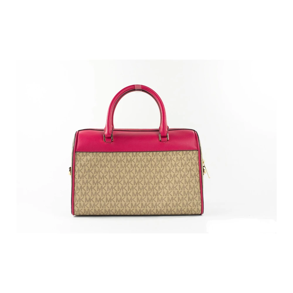 Michael Kors Signature PVC Duffle Crossbody Tas Multicolor Dames