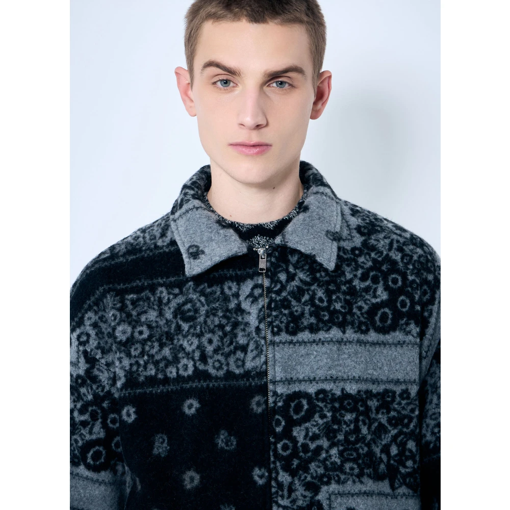 Noma t.d. Wollen Fleecejas Multicolor Heren
