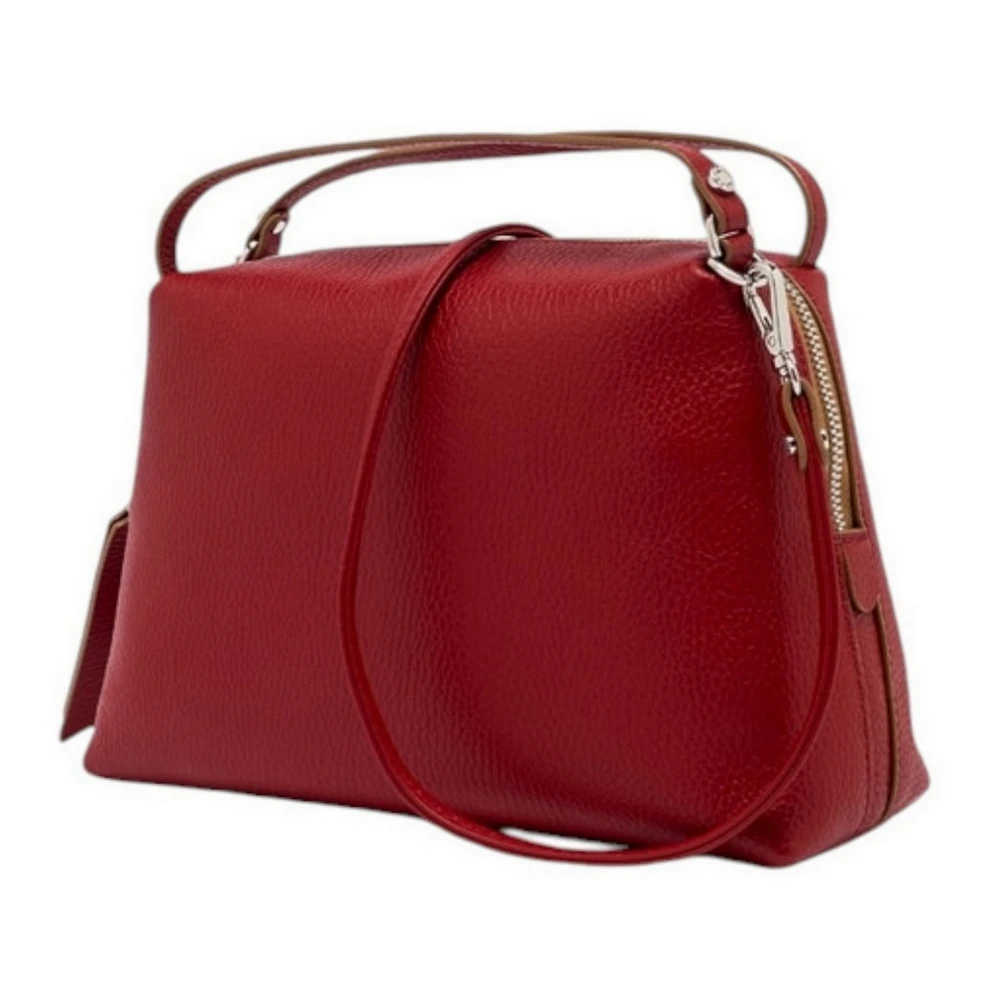 Gianni Chiarini Rode Leren Handtas Alifa Red Dames
