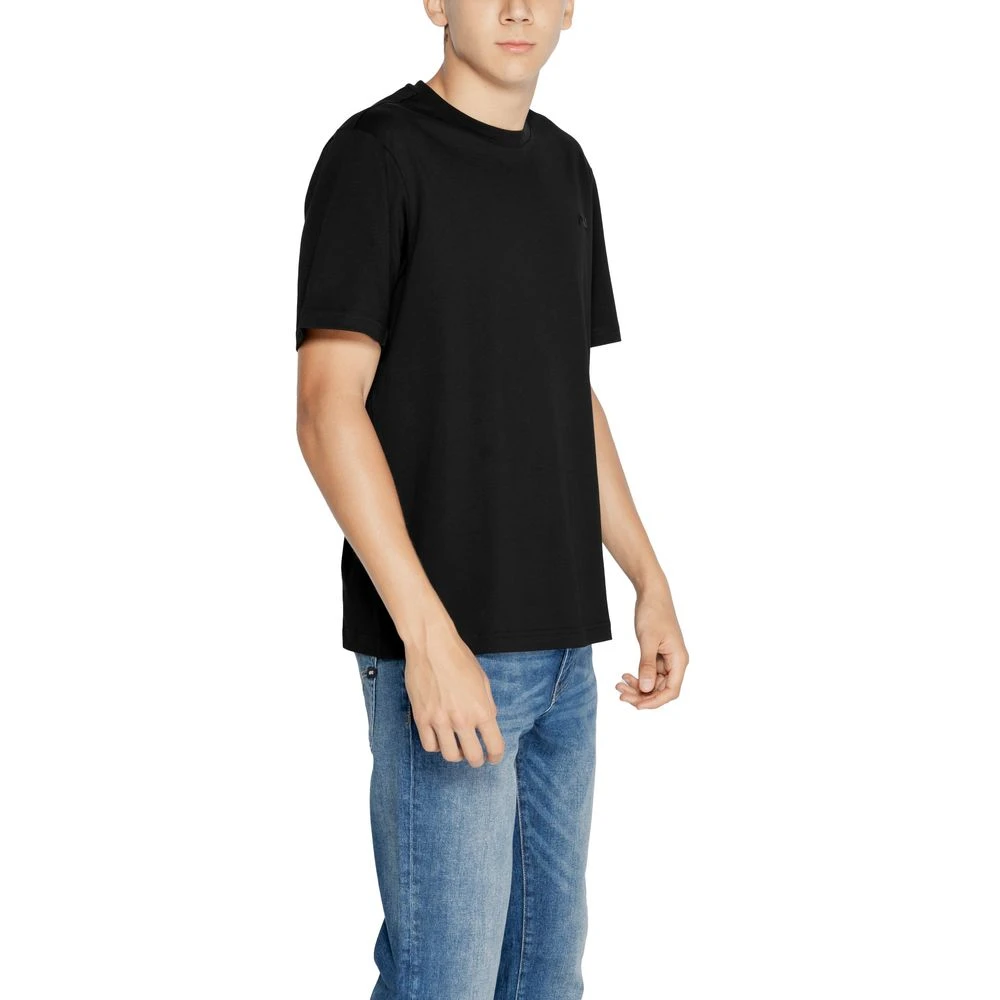 Antony Morato Zwarte Katoenen Heren Tee Herfst Winter Collectie Black Heren