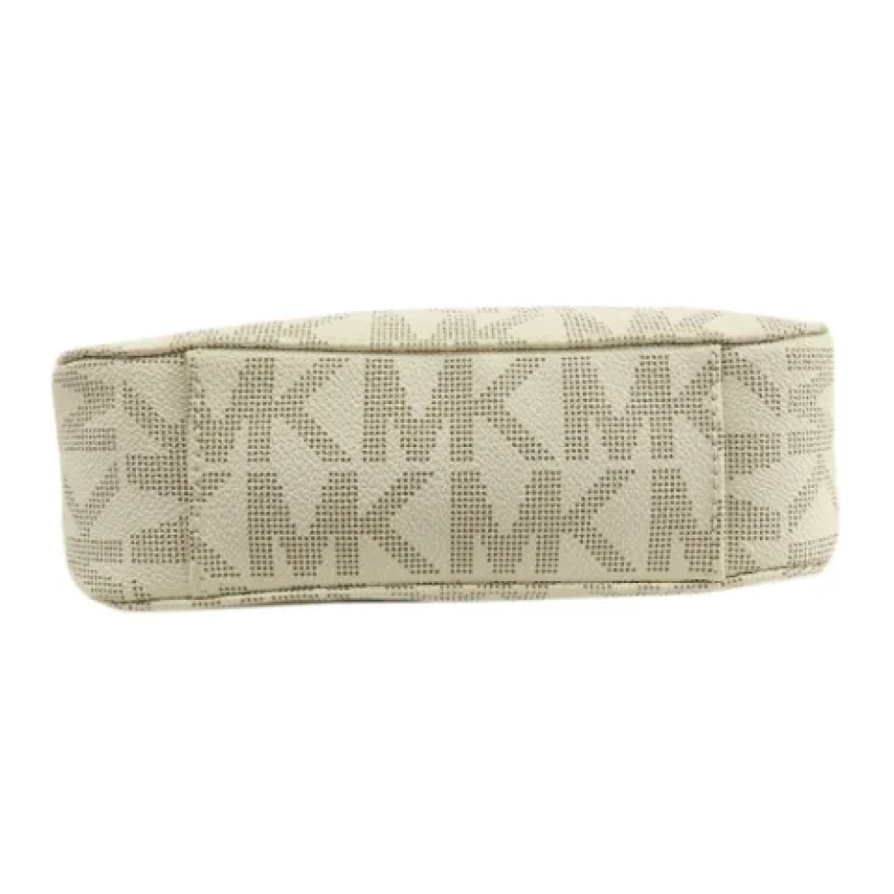 Michael Kors Pre-owned Canvas crossbody-bags White Dames