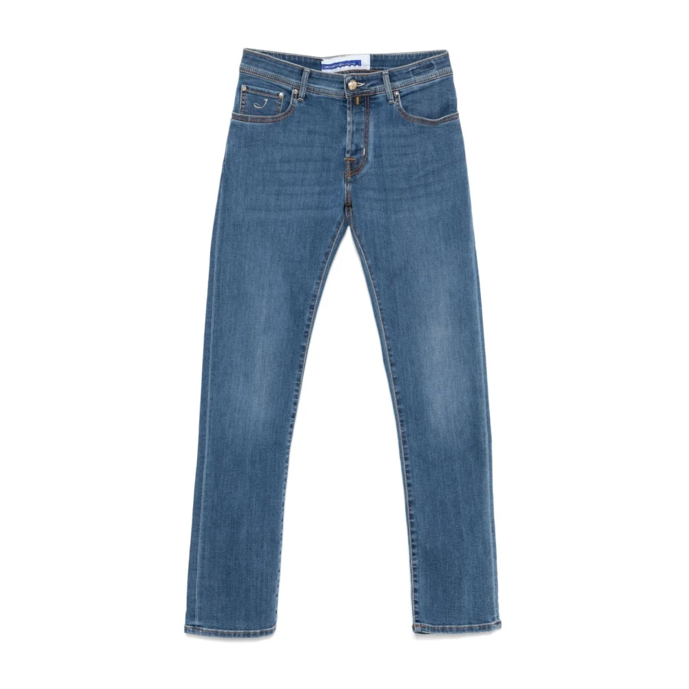 Jacob Cohën Blauwe Jeans met Klassieke Stijl Blue Heren