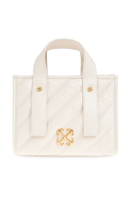 Quiltad Tote Bag i Läder
