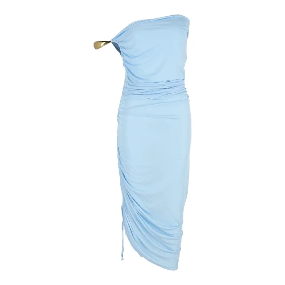 Bottega Veneta Vintage Pre-owned Fabric dresses Blue Dames