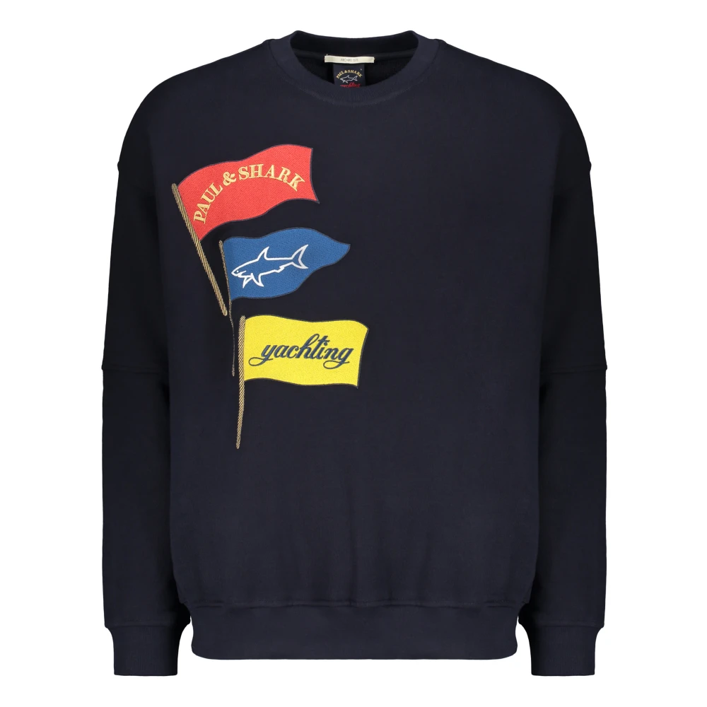 Paul & Shark Long-Sleeve Sweatshirt - Male - Sweatshirts - Blue - 2XL - Sweatshirts & Hoodies