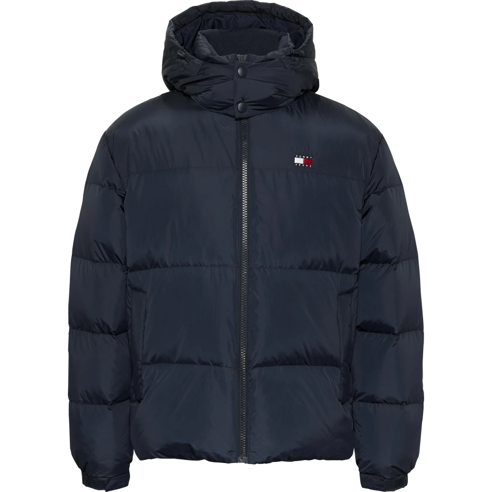 Tommy Jeans Blauwe Donsjas Aw24 Blue Heren