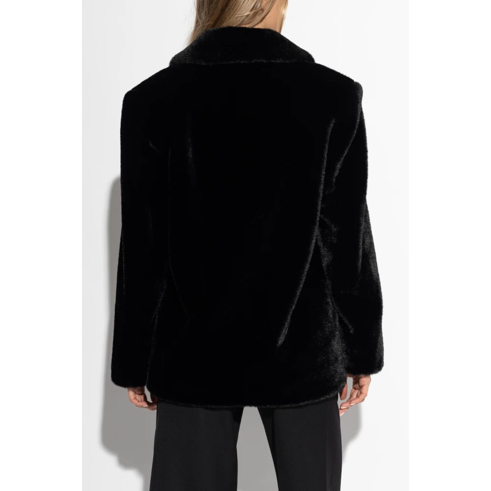 Stand Studio Faux fur Mckenna Black Dames