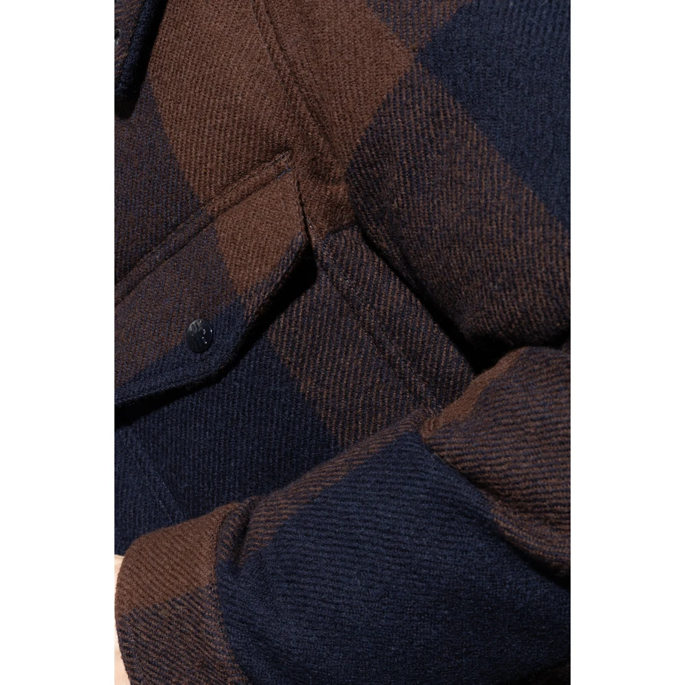Moncler Donsjack Ladurns Blue Heren
