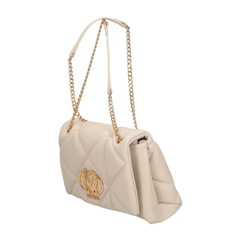 Moschino Beige Synthetische Dames Schoudertas Beige Dames