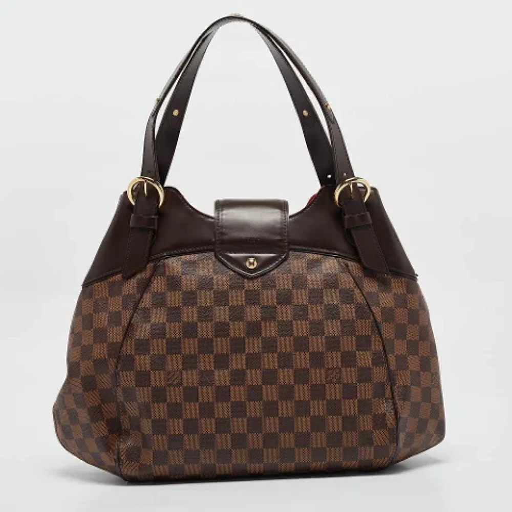 Louis Vuitton Vintage Pre-owned Canvas shoulder-bags Brown Dames