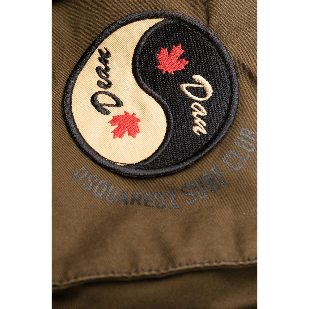 Dsquared2 Slim Fit Cargo Broek Brown Heren