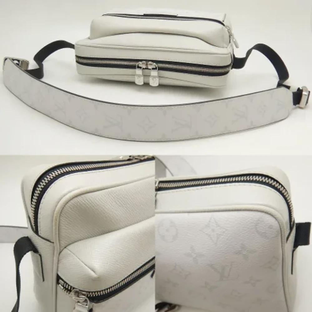 Louis Vuitton Vintage Pre-owned Leather crossbody-bags White Dames