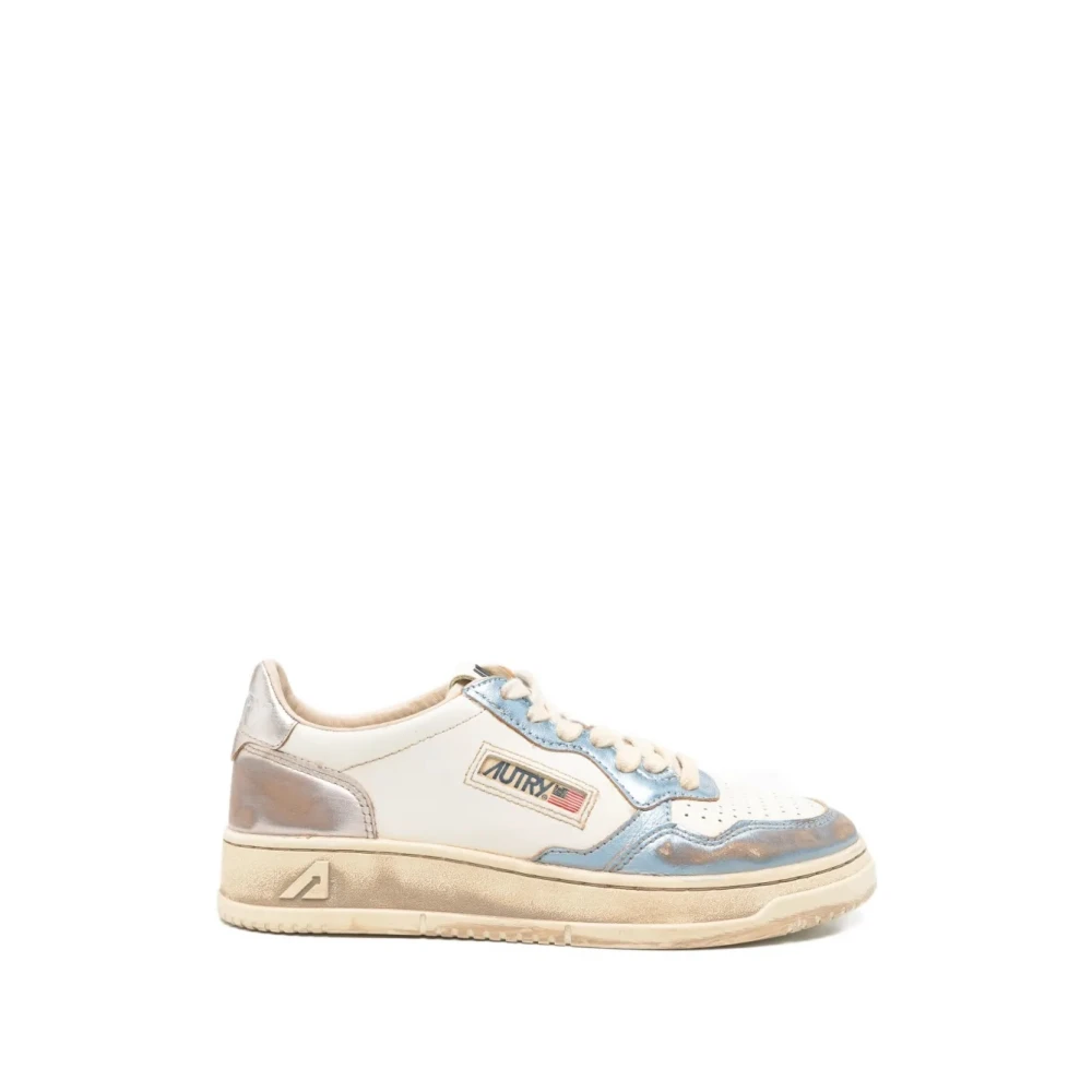 Autry Sup Vint Low Dames Schoenen Beige