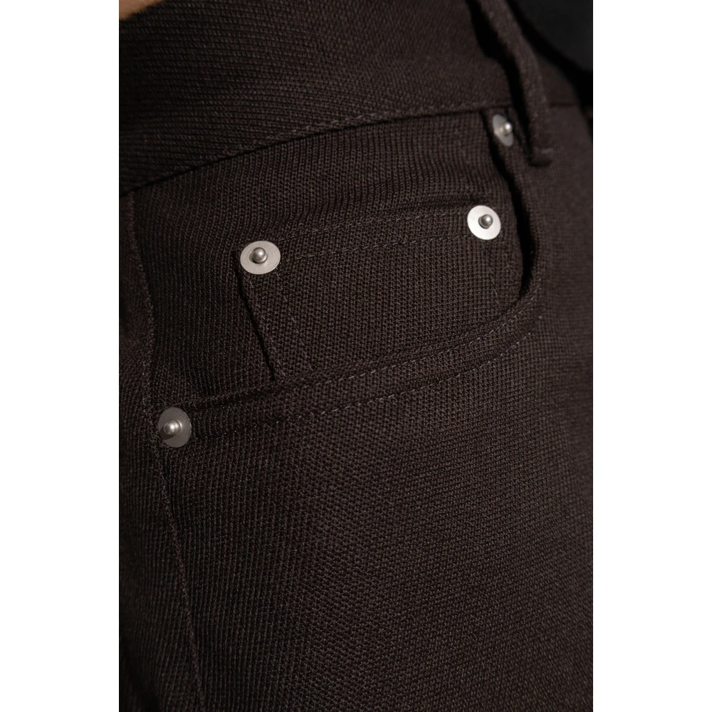 Rick Owens Pants Bolan Brown Dames