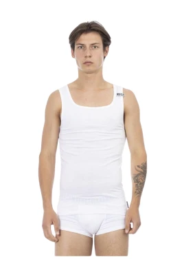 Vit Bomull Tank Top
