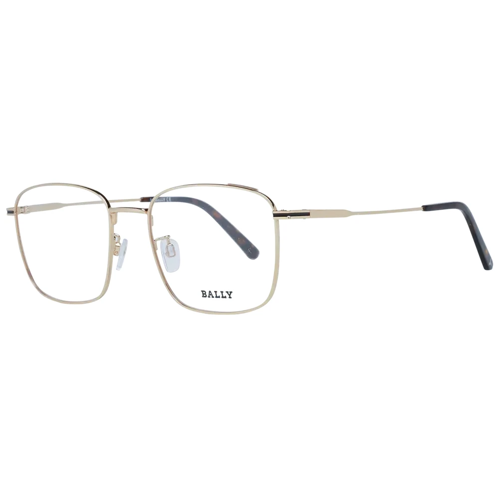 Bally Gouden Vierkante Optische Brillen voor Mannen Yellow Unisex