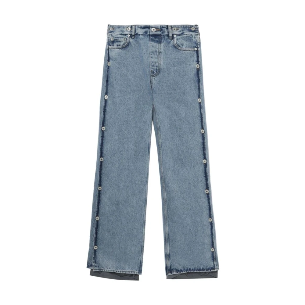 Y Project Lichtblauwe Denim Straight Leg Jeans Blue Heren