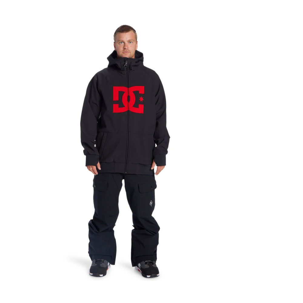DC Shoes Zwarte Weather Defense Softshell Jas Black Heren