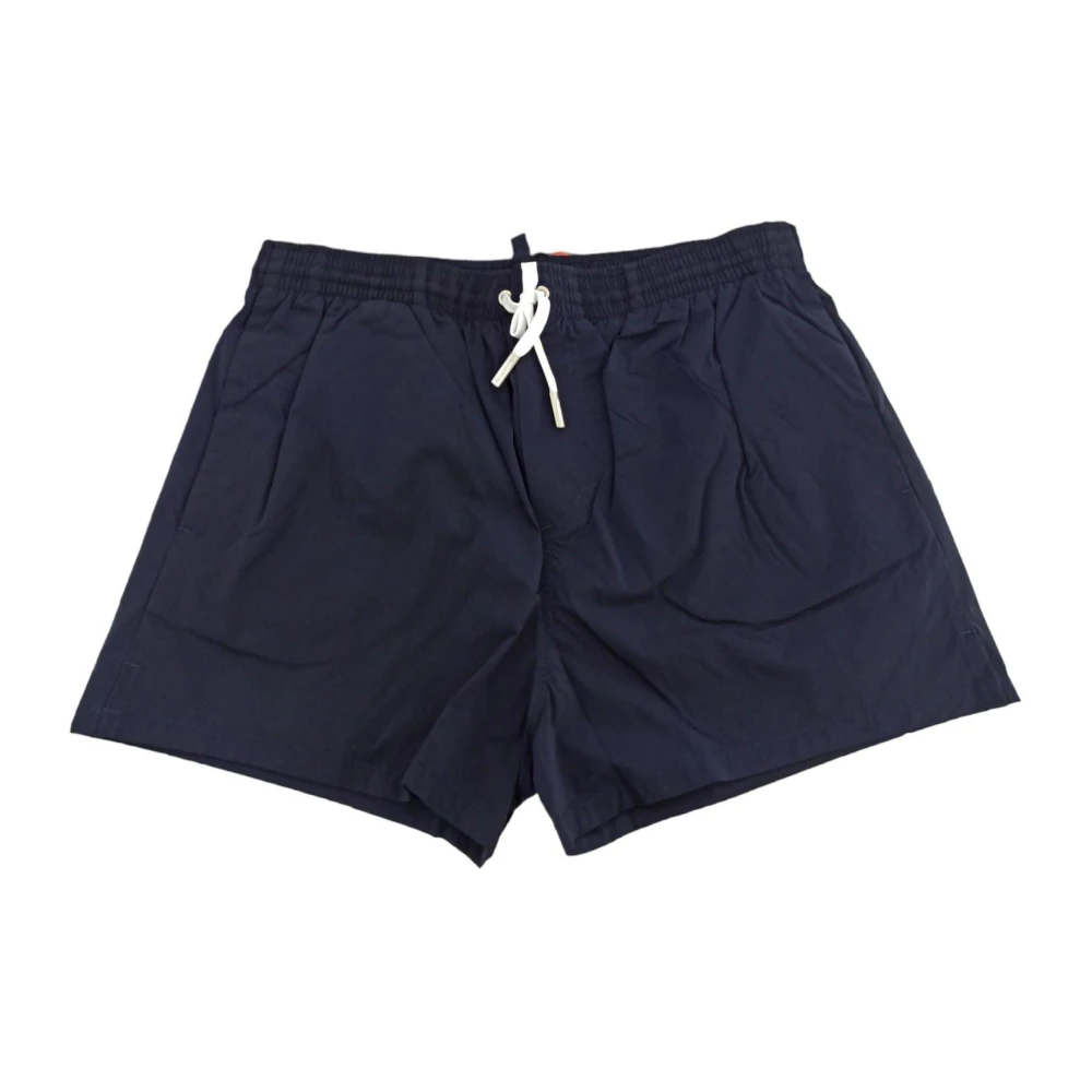 Dsquared2 Men's Blue Iconic Boxer Midi Briefs - Beachwear - S - Swimwear