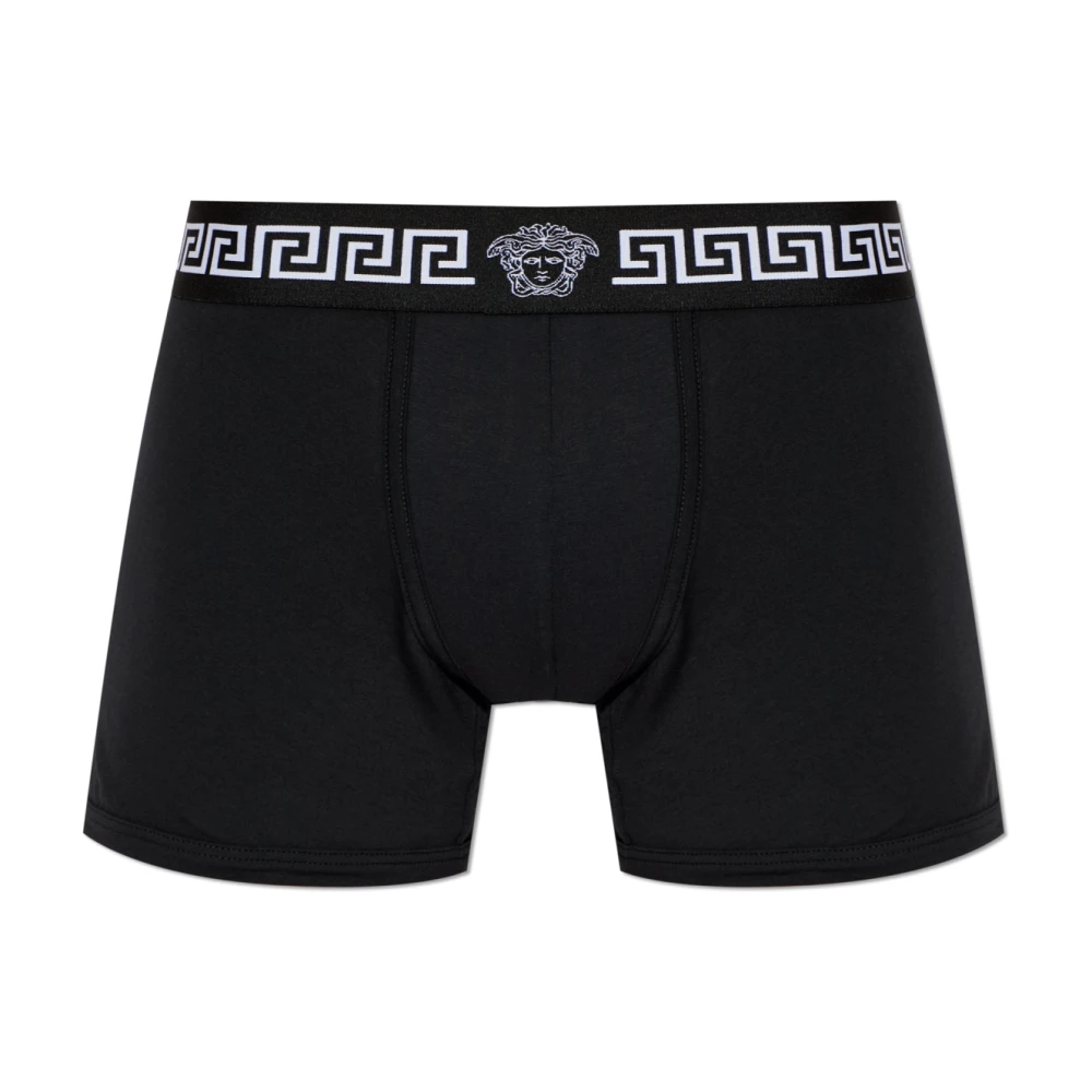 Versace Herren Schwarz Unterwäsche, K, Xlgröße: