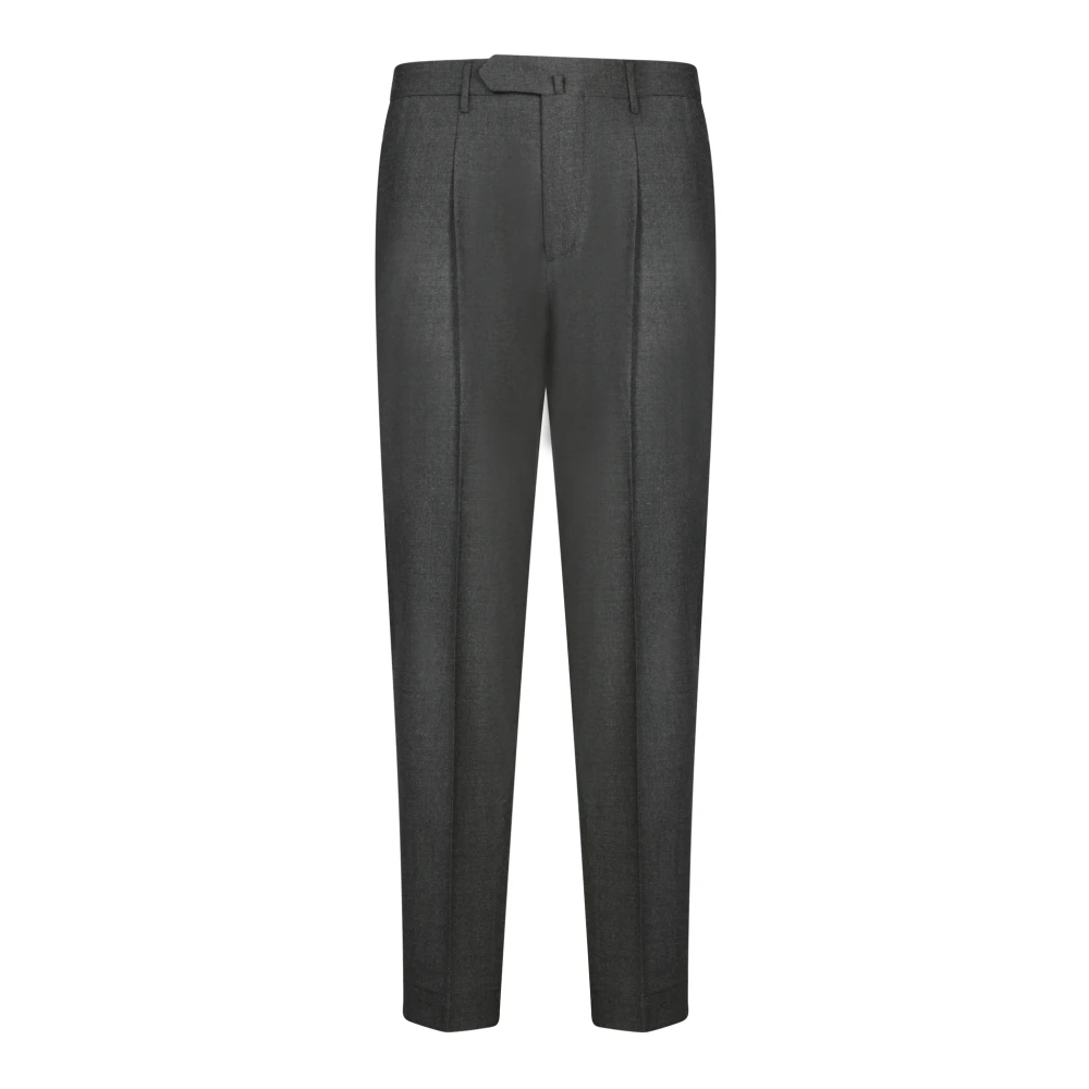 Dell'oglio Grijze Broek voor Mannen Aw24 Gray Heren
