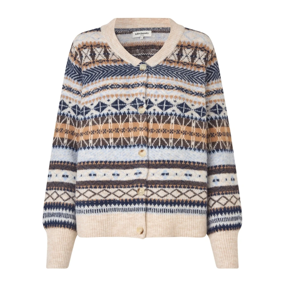 Lollys Laundry Women's Multicolor Cardigans, M, Elill Knit Cardigan