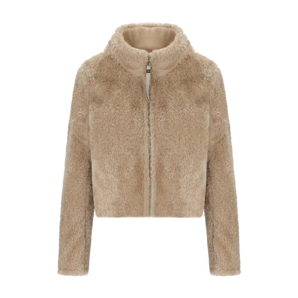 Duno 3-in-1 Gewatteerde Jas met Capuchon Beige Dames