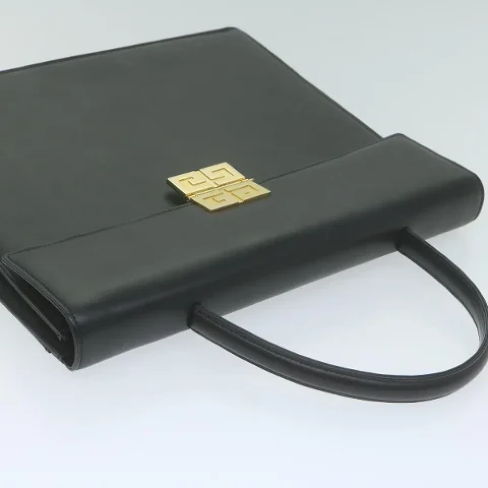 Givenchy Pre-owned Leather handbags Black Dames