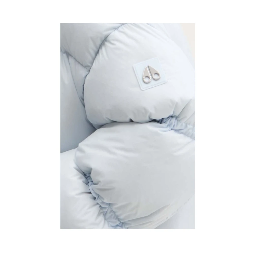 Moose Knuckles Blauwe Nylon Jas & Mantel Blue Dames