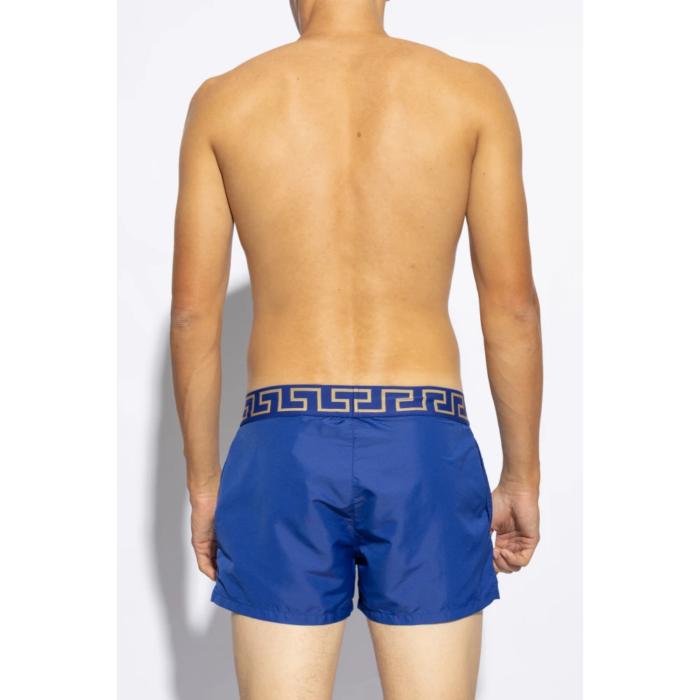 Versace Zwembroek Blue Heren