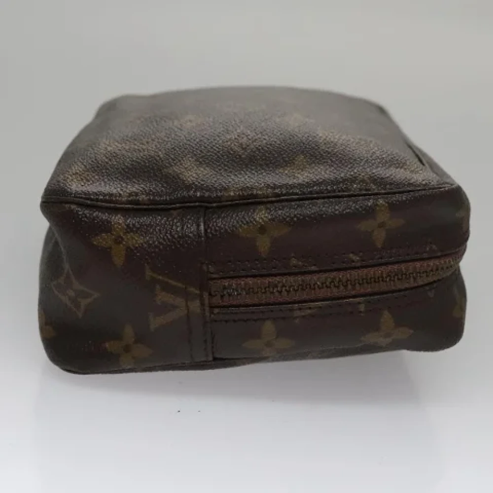 Louis Vuitton Vintage Pre-owned Canvas clutches Brown Dames