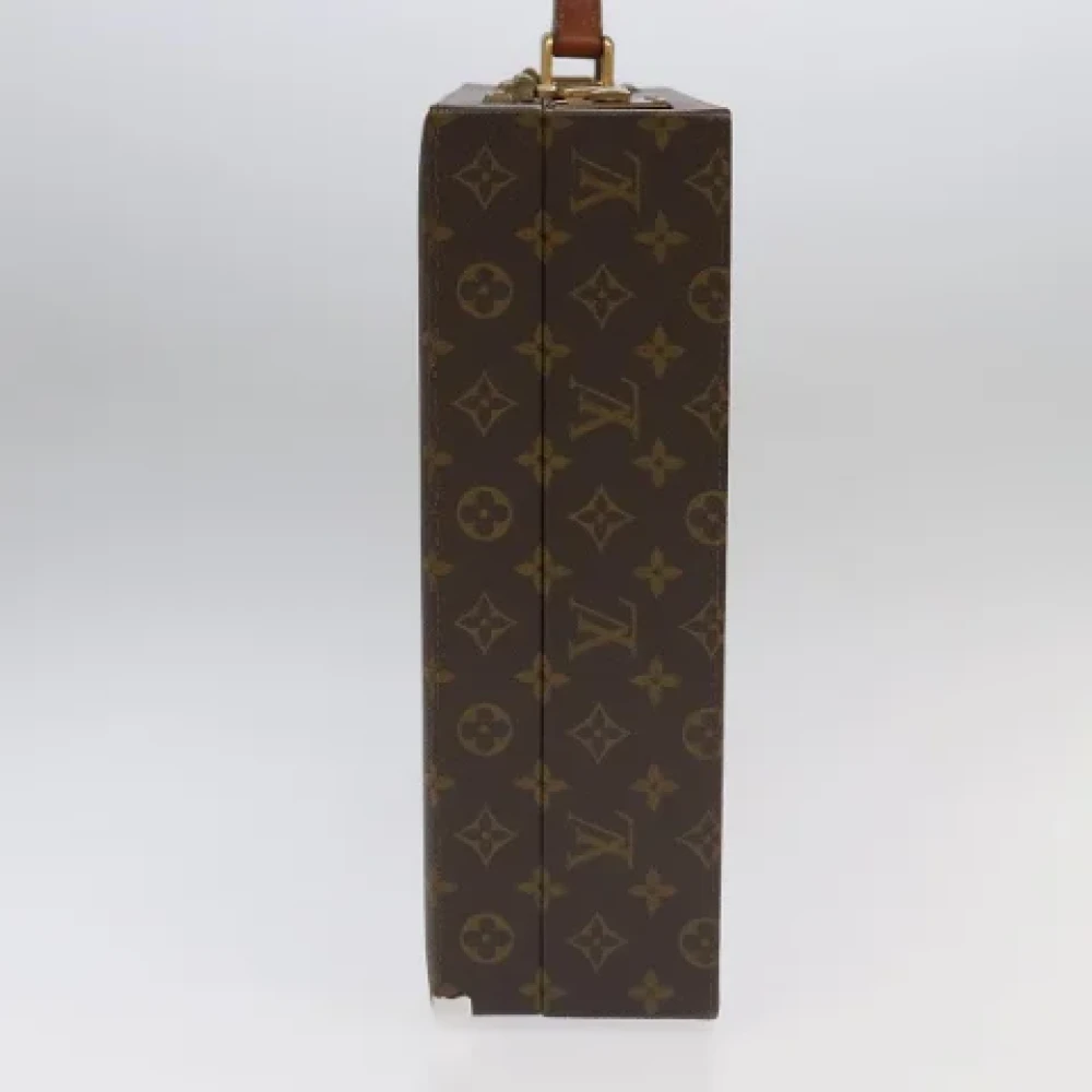 Louis Vuitton Vintage Pre-owned Canvas briefcases Brown Dames