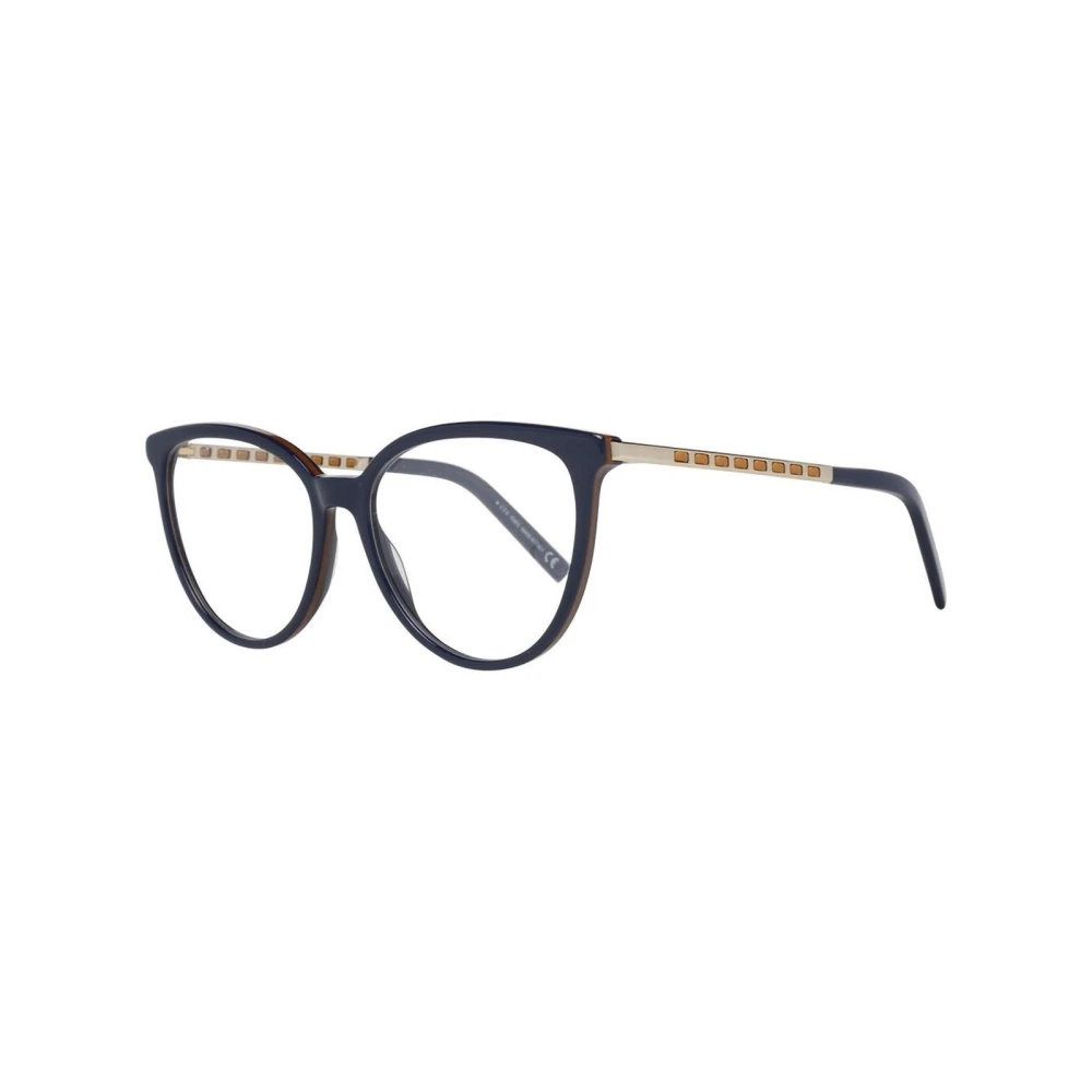 Tod's Women's Blue Glasses, One Size, Full-Rim Metal Optical Frames With Branded Case