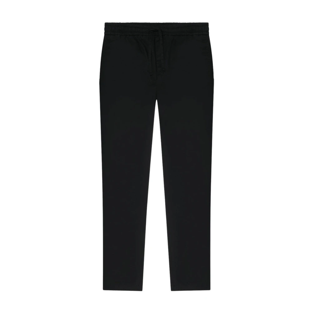 Lyle & Scott Zwarte Corduroy Broek Herfst Winter 2024 Black Heren