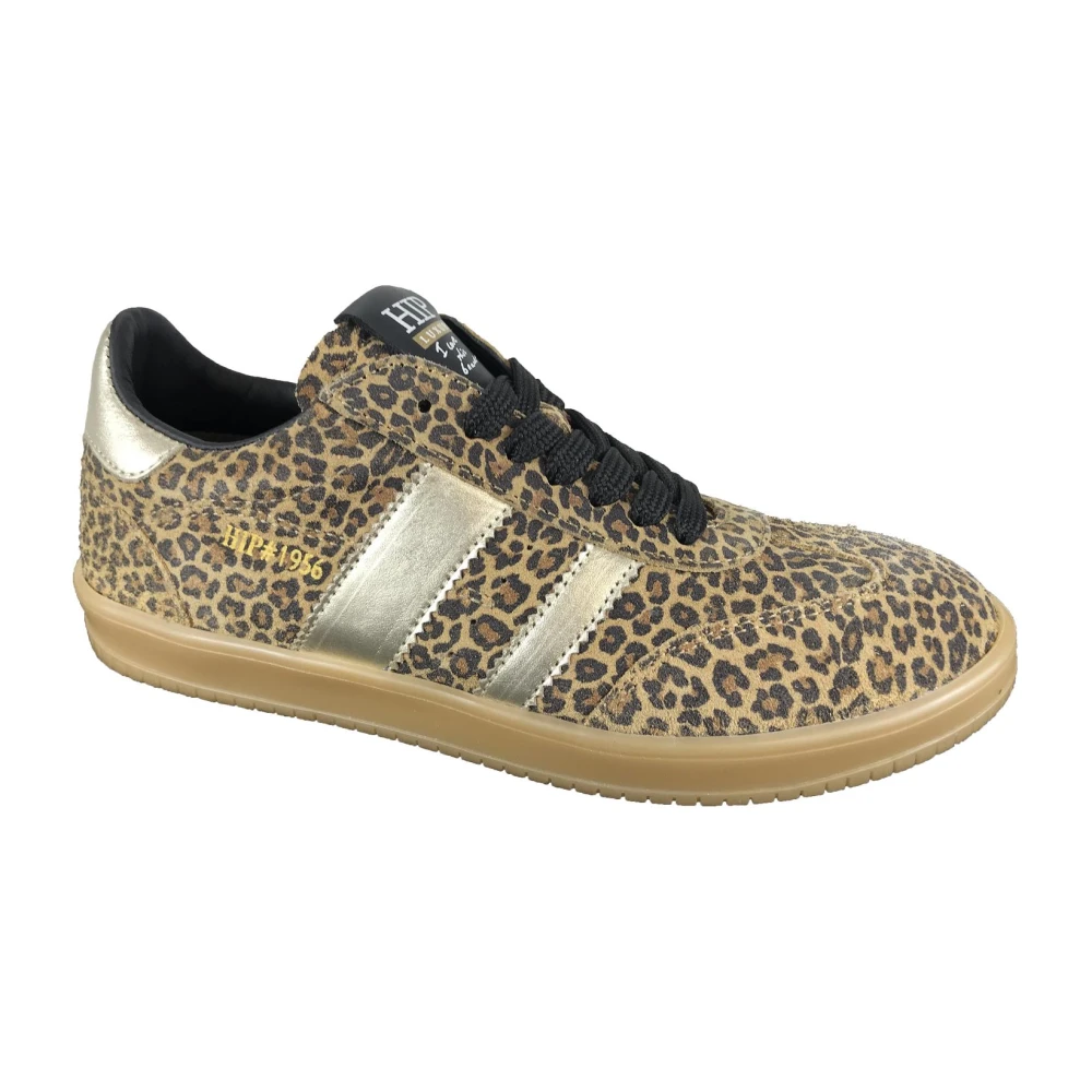 Hip Sneaker Dames Schoenen Bruin