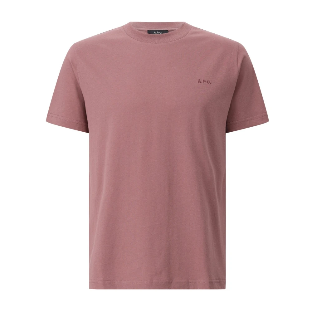 A.p.c. - Tops > T-Shirts - Pink - A.p.c. - Modalova
