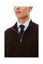 brown-wool-cashmere-half-zip-sweater