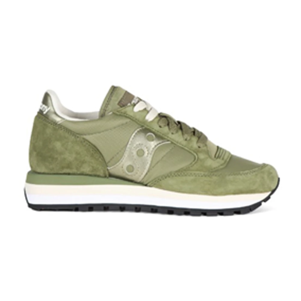 Saucony Elevated Jazz Triple Sneakers Green, Dam